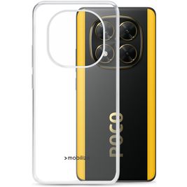 Mobilize Gelly Case Coque Transparente POCO X7 Coque arrière en TPU Souple - Transparent