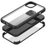 Mobilize 360 Protection Coque iPhone 14 Pro Coque arrière Rigide Anti-Chocs - Noir