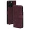 Mobiparts Classic Wallet MagSafe Housse iPhone 16 Pro Max MagSafe Etui Porte-Monnaie - Velvet Red