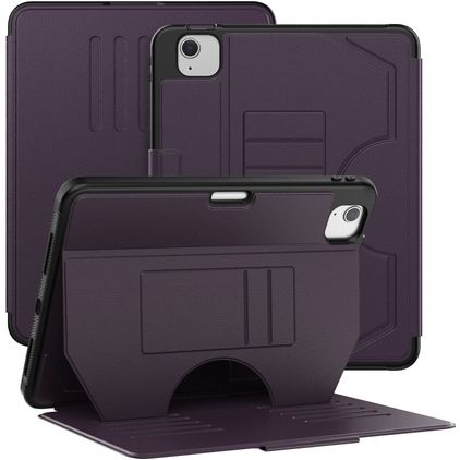 Mobigear Magnetic Folio Coque iPad Pro 11 Pouces (2018) Etui + Porte-crayon - Violet