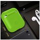 Mobigear Classic Coque Apple AirPods 1 Coque en Silicone Souple - Vert