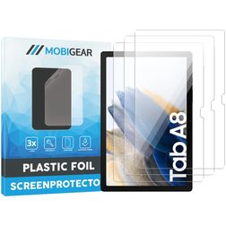 Mobigear Samsung Galaxy Tab A8 10.5 (2021) Protection d'écran Film - Compatible coque (Lot de 3)