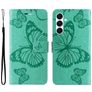 Mobigear Butterfly Housse Samsung Galaxy A26 Etui Porte-Monnaie - Vert