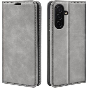 Mobigear Retro Slim Housse Samsung Galaxy A27 Etui Porte-Monnaie - Gris