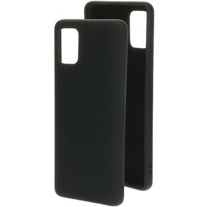 Mobiparts Coque Samsung Galaxy A51 Coque arrière en Silicone - Noir