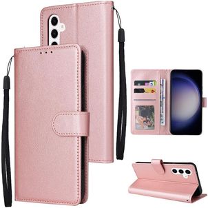 Mobigear Wallet Housse Samsung Galaxy S26 Etui Porte-Monnaie - Rose doré