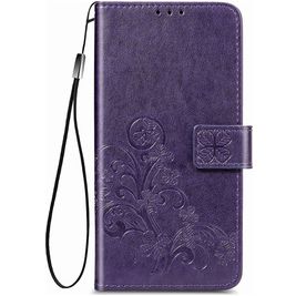 Mobigear Clover Housse Samsung Galaxy M51 Etui Porte-Monnaie - Violet