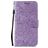 Mobigear Flowers Housse Huawei P40 Pro Etui Porte-Monnaie - Violet