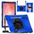 Mobigear SureGrip XGuard Coque Samsung Galaxy Tab S11 Ultra Coque arrière en Plastique rigide,Silicone + Porte-crayon + Bandoulière + Support Amovible - Bleu