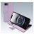 Mobilize Premium Gelly Housse iPhone 16e Etui Porte-Monnaie - Violet