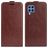 Mobigear Samsung Galaxy M22 Étui à rabat - Marron