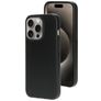 Mobiparts Classic Coque iPhone 15 Pro Coque arrière en TPU Souple - Matt Black