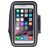 Mobigear Brassard Téléphone iPhone 8 Plus Brassard Coque de Sport en Neoprène - Noir