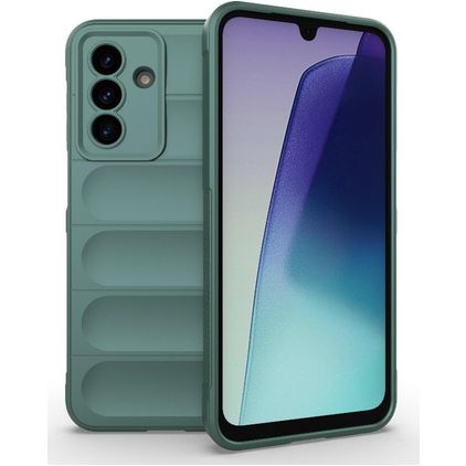 Mobigear Bumpy Coque Samsung Galaxy A17 Coque arrière en TPU Souple - Vert