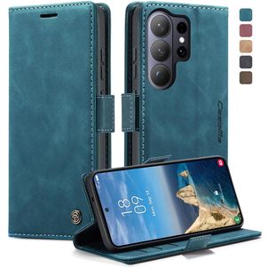 CaseMe 013 Housse Samsung Galaxy S26 Ultra Etui Porte-Monnaie - Bleu