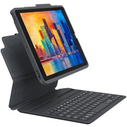 ZAGG Pro Keys Coque iPad 10 (2022) Etui Clavier Bluetooth QWERTY + Porte-crayon - Noir