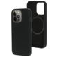 Mobiparts Coque iPhone 13 Pro MagSafe Coque arrière en Silicone - Noir