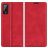 Mobigear Retro Slim Housse Wiko Power U20 Etui Porte-Monnaie - Rouge