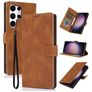 Mobigear Wallet Housse Samsung Galaxy S26 Ultra Etui Porte-Monnaie - Marron