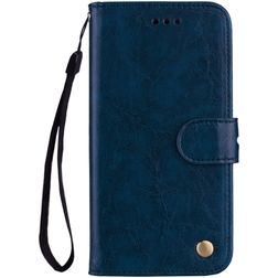 Mobigear Wallet Housse Samsung Galaxy A40 Etui Porte-Monnaie - Bleu