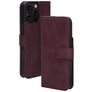 Mobiparts Classic Wallet MagSafe Housse iPhone 16 Pro Max MagSafe Etui Porte-Monnaie - Velvet Red