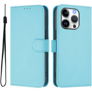 Mobigear Urban Wallet Housse iPhone 16 Pro Etui Porte-Monnaie - Bleu