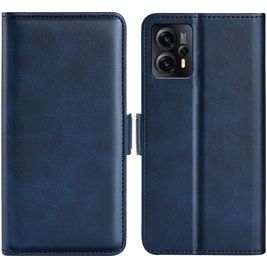 Mobigear Slim Magnet Housse Motorola Moto E13 Etui Porte-Monnaie - Dark Blue