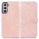 Mobigear Mandala Housse Samsung Galaxy S21 FE Etui Porte-Monnaie - Rose doré