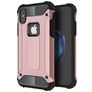 Mobigear Outdoor iPhone XS Plastique rigide Coque arrière Antichoc - Rose doré