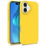 Mobigear Bio Coque iPhone 16 Plus Coque arrière en Eco-Friendly - Jaune
