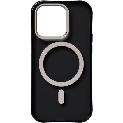 Nudient Form Coque iPhone 14 Pro MagSafe Coque arrière Rigide Anti-Chocs - Ink Black