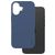 CARE by PanzerGlass Fashionable Coque iPhone 16 MagSafe Coque arrière en Silicone - Bleu