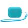 Mobigear Lanyard Coque Apple AirPods Pro 2 Coque en Silicone Souple - Turquoise Mobigear Lanyard Coque Apple AirPods Pro 2 Coque en Silicone Souple - Turquoise