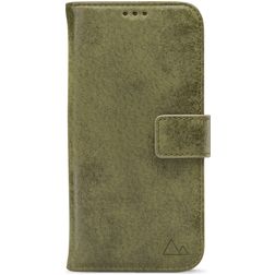My Style Flex Wallet Housse Samsung Galaxy S25 Etui Porte-Monnaie - Olive