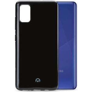 Mobilize Gelly Coque Samsung Galaxy A41 Coque arrière en TPU Souple - Noir