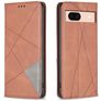 Mobigear Rhombus Slim Housse Google Pixel 8a Etui - Marron