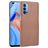 Mobigear Croco Coque OPPO Reno 4 Coque arrière Rigide - Marron