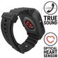 Catalyst Waterproof Case Bracelet Silicone Apple Watch - 45 mm Fermeture boucle ardillon - Noir