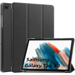 Mobigear Tri-Fold Coque Samsung Galaxy Tab A9 (2023) Etui - Noir