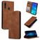 Mobigear Retro Slim Huawei P Smart Plus (2019) Étui - Marron