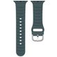 Mobigear Bumpy Bracelet Silicone Apple Watch Fermeture boucle ardillon - 49/46/45/44 mm - Vert