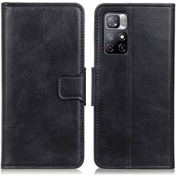 Mobigear Classy Housse Xiaomi Redmi Note 11 5G Etui Porte-Monnaie - Noir