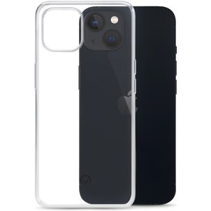Mobilize Gelly Coque Transparente iPhone 13 Mini Coque arrière en TPU Souple - Transparent