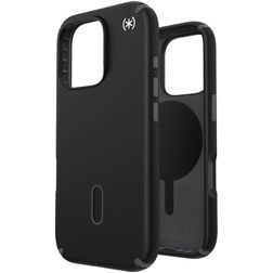 Speck Presidio2 Pro iPhone 16 Pro MagSafe Plastique rigide Coque arrière Antichoc - Noir