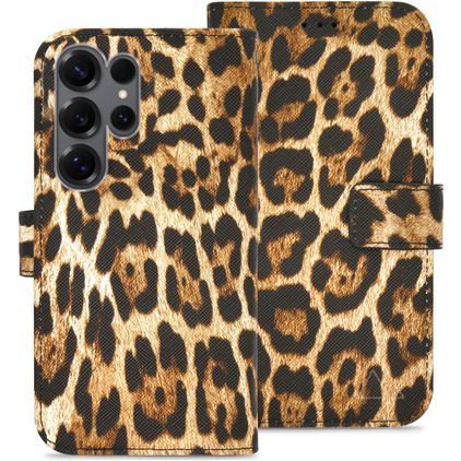 My Style Flex Wallet Housse Samsung Galaxy S26 Ultra Etui Porte-Monnaie - Wild Leopard