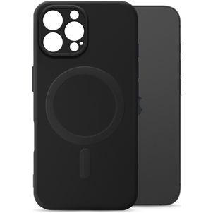 My Style Protective Flex Coque iPhone 16 Pro Max MagSafe Coque arrière en TPU Souple - Noir