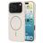 Mobiparts Slim Line Coque iPhone 17 Pro MagSafe Coque arrière Rigide - Off White