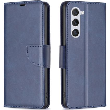 Mobigear Excellent Housse Samsung Galaxy S24 Etui Porte-Monnaie - Bleu