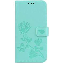 Mobigear Roses Housse Xiaomi Pocophone F1 Etui Porte-Monnaie - Turquoise Mobigear Roses Housse Xiaomi Pocophone F1 Etui Porte-Monnaie - Turquoise