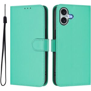 Mobigear Urban Wallet Housse iPhone 16 Plus Etui Porte-Monnaie - Vert